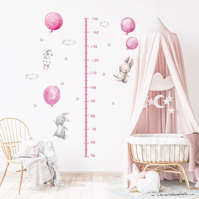 chambre-bebe-stickers-rose