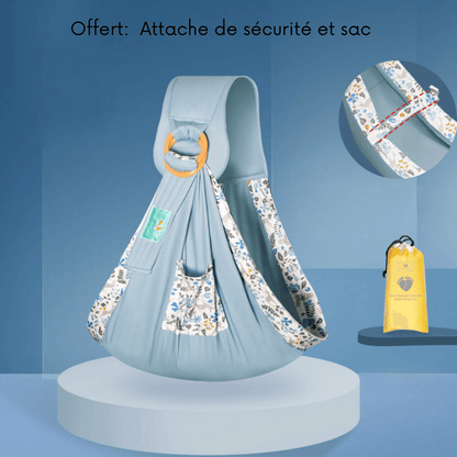 Écharpe-de-portage-fleur