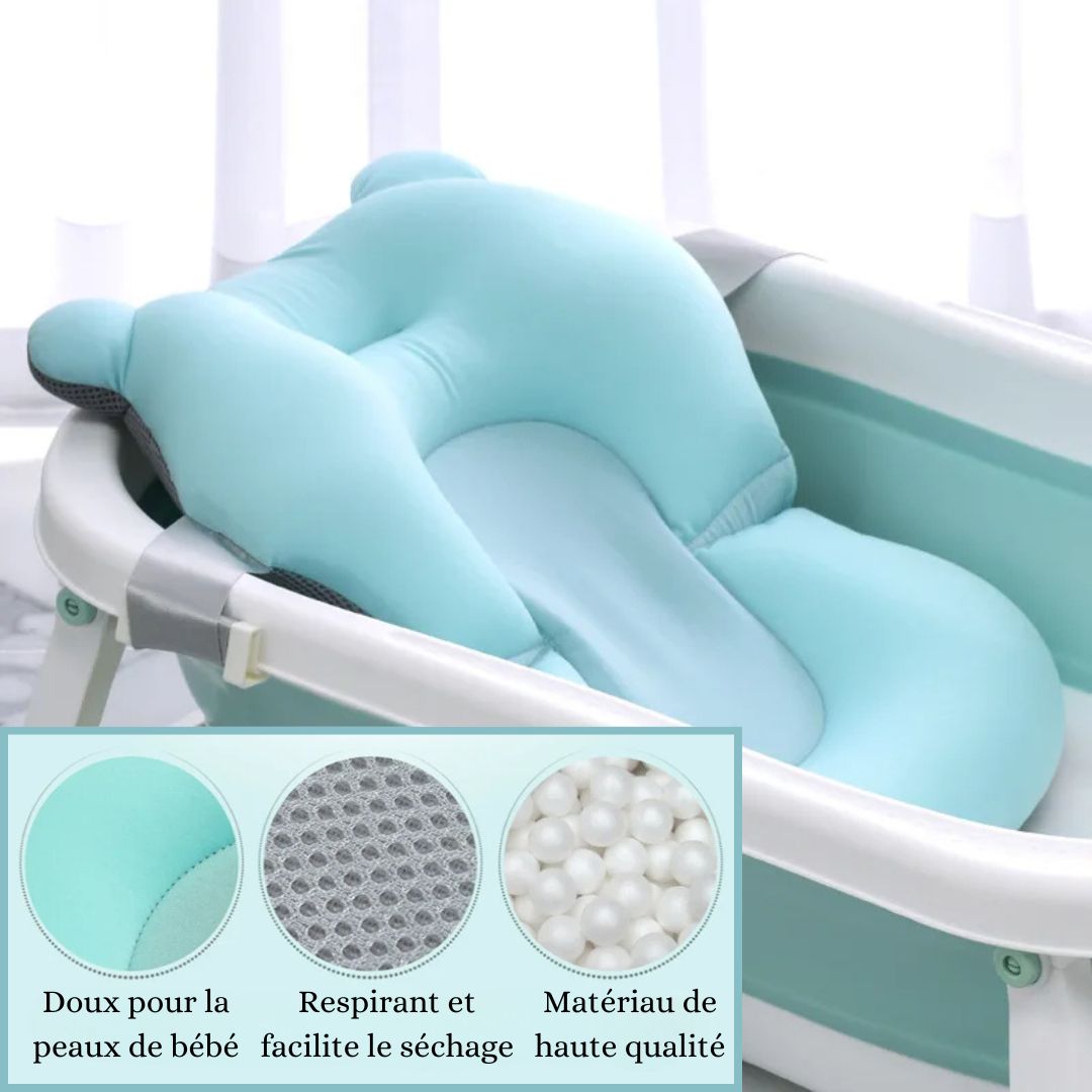 coussin-de-bain-bebe-matériau