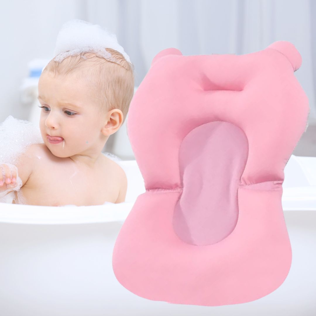 coussin-de-bain-bebe-rose