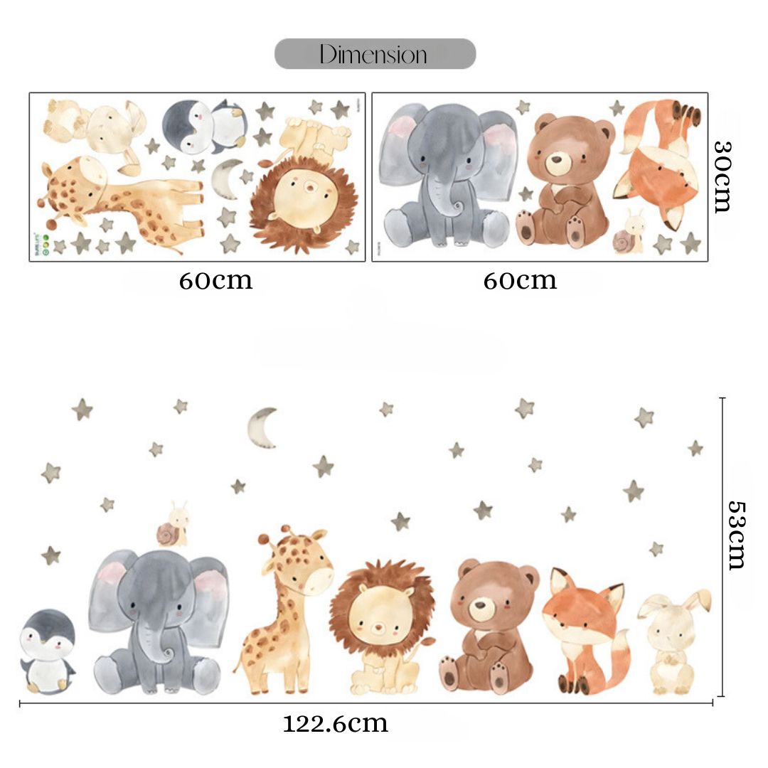 chambre-bebe-stickers-dimension-animal