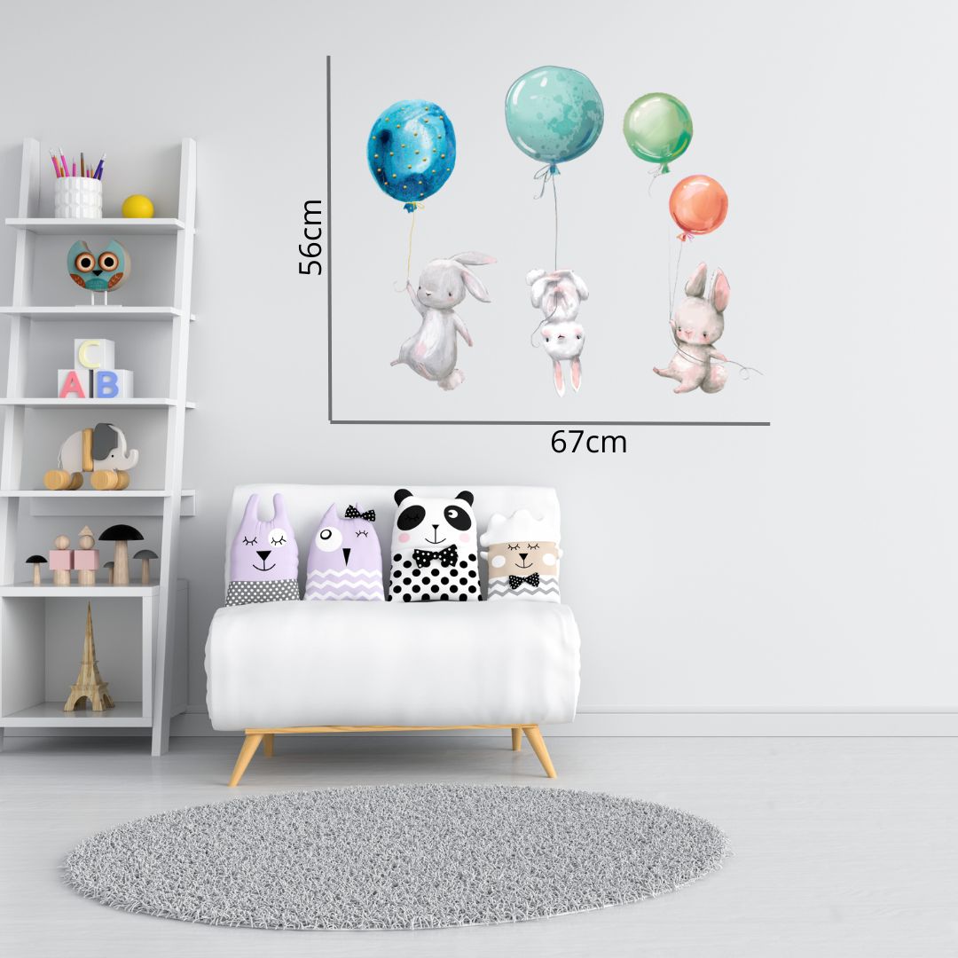 chambre-bebe-stickers-dimension-ballon-lapin