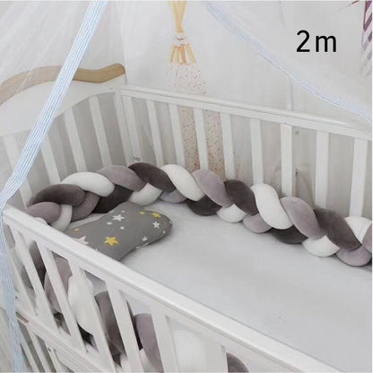 tresse-de-lit-gris-blanc-foncé-2m