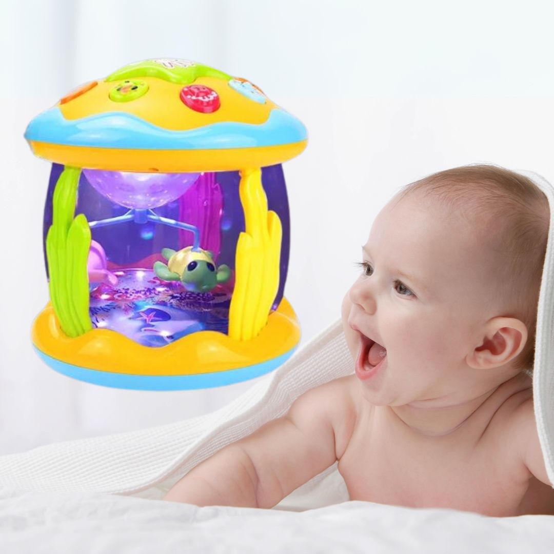 Veilleuse bébé projection plafond | DreamOcean™